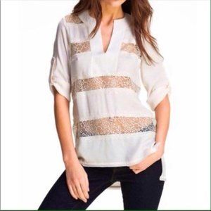 BCBG Maxazria Gardenia Lace Tunic (XS)